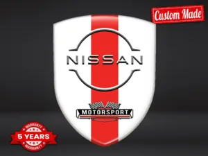 Nissan Emblemi Silicone Premium Stile Sport Cupola Racing
